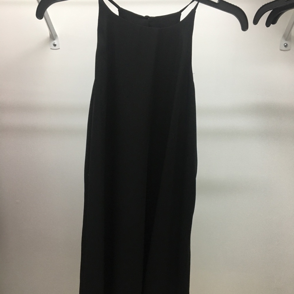 Black shift dress
